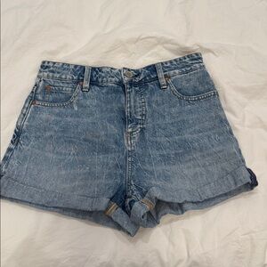 Alice + Olivia Blue Jean Shorts